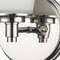 Homeroots 10 x 6.25 x 6.5 in. Conti 1-Light Polished Nickel Sconce with Etched Glass Shade 398740 - alternate 2